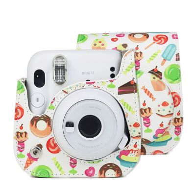 Camera Protective Case ,For Mini 11/9 Camera ,with Detachable Adjustable Strap ,Cute camera case ,Camera case for girls ,Unique designe ,detachable cover