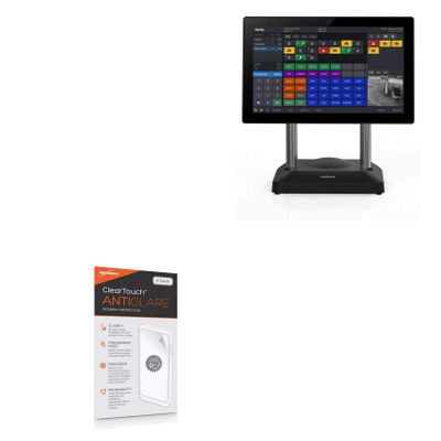 BoxWave Screen Protector Compatible with Verifone C18 - ClearTouch Anti-Glare (2-Pack), Anti-Fingerprint Matte Film Skin