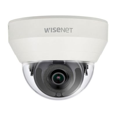 Hanwha Techwin HCD-6010 HD+ 2MP WDR AHD, CVI, TVI, CVBS Dome Camera with 2.8mm Fixed Lens, BNC Connection