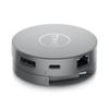 Dell DA310 Wired USB 3.2 Gen 2 (3.1 Gen 2) Type-C Silver view 2
