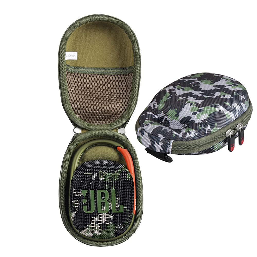 Hermitshell Hard Travel Case for JBL Clip 4 / JBL Clip 5 Portable Mini Bluetooth Speaker (Squad)