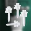 Jetec 4 Pack Toilet Seat Screws Kit, Plastic Bolts Nuts & Washers view 3