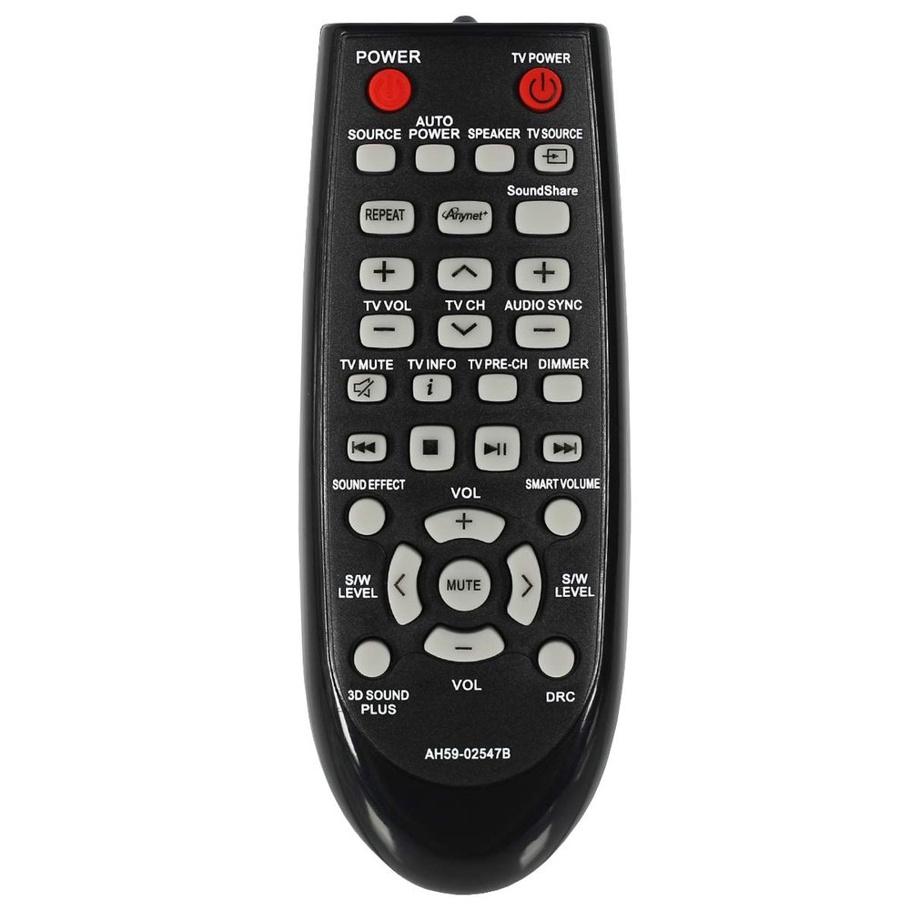 AH59-02547B Replaced Remote Control Fit for Samsung Sound Bar AH59-02612A AH59-02612B HWF450 HWF450ZA HWFM45