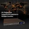 Region Free DVD Player for TV with AV Port, Compact CD/DVD Players for Home, DVD Player with Remote Control Support RCA/AV Connect, USB Input, Microphone Jack, PAL/NTSC (NOT Support HDMI) view 4