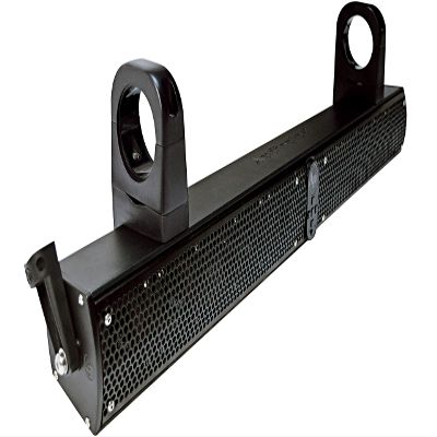Audiopipe ASB-8002CF Weatherproof 10 Speaker Amplified Wireless Audio Power Sports UTV Sound Bar 34 Inches Wide