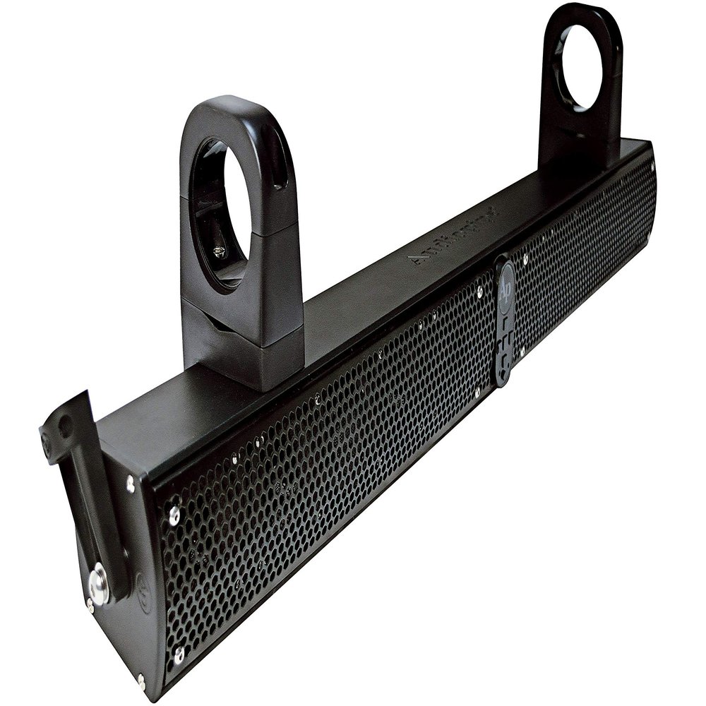Audiopipe ASB-8002CF Weatherproof 10 Speaker Amplified Wireless Audio Power Sports UTV Sound Bar 34 Inches Wide