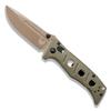 Benchmade - 273FE-2 Mini Adamas Knife, Manual Open, Drop-Point Blade, Plain Edge, OD Green G10 Handle view 1