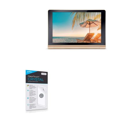 BoxWave Screen Protector Compatible with iBall Brace-XJ - ClearTouch Crystal (2-Pack), HD Film Skin - Shields from Scratches