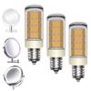 LED Bulbs 3 Pack Makeup Mirror Bulb Replacement for Cosmetic Vanity Makeup Mirror with Single Double Sided Lighted Magnification, Equivalent to 35W Incandescent Bulb 350LM AC120V (Warm White 3000K) view 1