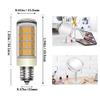 LED Bulbs 3 Pack Makeup Mirror Bulb Replacement for Cosmetic Vanity Makeup Mirror with Single Double Sided Lighted Magnification, Equivalent to 35W Incandescent Bulb 350LM AC120V (Warm White 3000K) view 2