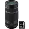 Fujifilm 16666868 Fujinon XF 70-300mm F4-5.6 R LM OIS WR Lens for X Series Cameras Bundle with Lexar Professional SDHC/SDXC 1667x UHS-II 64GB Memory Card view 1