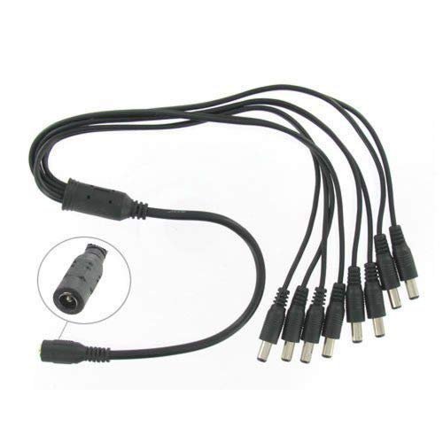 8-Port DC Power Splitter (5-Piece per Pack)