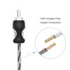 RECOIL RCI217-2 99.99% Oxygen Free Copper 17ft 2-Channel RCA Audio Cable Twisted Pair with Noise Reduction 2 Pack view 2