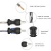 RECOIL RCI217-2 99.99% Oxygen Free Copper 17ft 2-Channel RCA Audio Cable Twisted Pair with Noise Reduction 2 Pack view 3