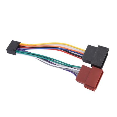 Fydun 16 Pin ISO Bus Female Harness Connector Adapter for Audio Stereo Wiring Harness