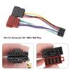 Fydun 16 Pin ISO Bus Female Harness Connector Adapter for Audio Stereo Wiring Harness view 2