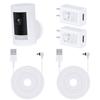 2Pack Power Adapter for Stick Up Cam Battery(3rd Gen), with 30ft/9m Weatherproof Outdoor Cable Continuously Charge Your Camera, No Need to Change The Batteries view 1