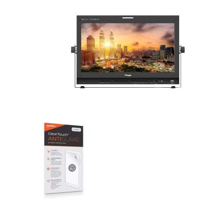 BoxWave Screen Protector Compatible with TVLogic LVM-181S - ClearTouch Anti-Glare (2-Pack), Anti-Fingerprint Matte Film Skin
