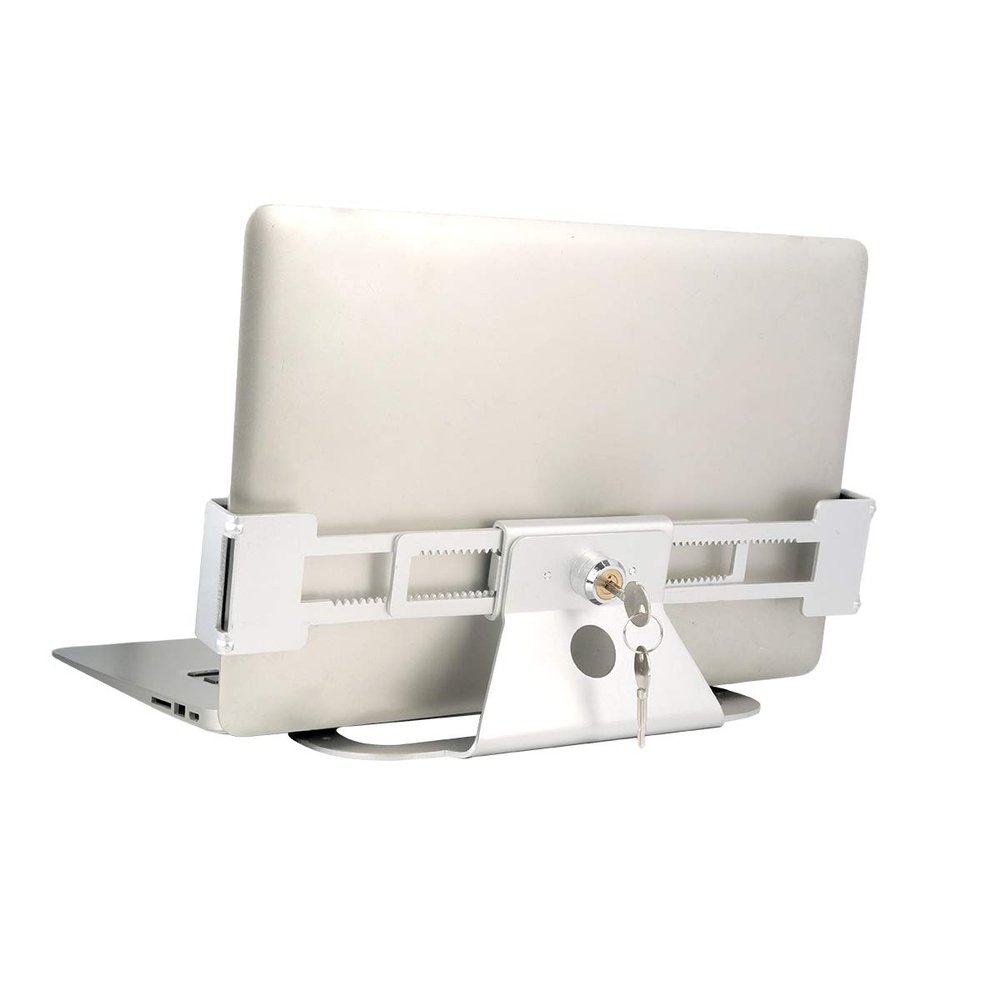 Laptop Security Lock Laptop Retail Anti Theft Holder Adjustable Width 29.5CM-45CM Strong Locks Made of All Metal
