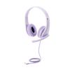 ELECOM Kids Headphones Tangle-Free 3.5mm Jack Wired Cord On-Ear Headset for Children/Teens/Boys/Girls Compatible with Smartphones/Playstation/PC/Tablet (HS-KD01TPL) view 1