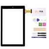 New 10.1 inch WJ1525 FPC V1.0 Round Hole Touch Screen Digitizer Replacement for Tablet view 1