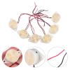 Wakauto 3-24V Buzzer Alarm Active Buzzer 6pcs Electronic Piezo Piezoelectric White Active Alarm Plastic Case 3-24V Electronic view 4