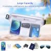SYNCWIRE IPX8 Waterproof Pouch Bag with Adjustable Waist Strap-Screen Touchable Dry Bag with Adjustable Belt for Phone Valuables for Beach Swimming Snorkeling Boating Fishing Kayaking, etc view 3