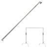 Pro Stainless Steel Telescopic Backdrop Crossbar Max Length 10 ft/3m Adjustable Background Support Cross Arm, Backdrop Pole for C Stand view 1