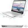 HP 2023 15.6 HD Laptop for Business and Student, AMD Ryzen 3 3250U(Up to 3.5GHz), 16GB RAM, 1TB HDD+256GB SSD, Ethernet, WiFi, Fast Charge, HDMI, w/Ghost Manta Accessories, Natural Silver view 4