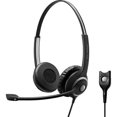 EPOS I SENNHEISER Impact SC 268-200 Series - Headset - on-Ear - Wired - Easy Disconnect - Black, Silver