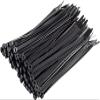 2000 PCS 50 Lbs 6.3" Anti UV Black Cable Wire Zip Nylon Tie Wrap 1000pk