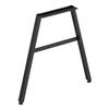HON Mod Collection Worksurface 30" W A-Leg Support, Black view 1