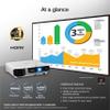 Epson Pro EX7280 3-Chip 3LCD WXGA Projector 4000 Lumens Equal Color and White Brightness, HDMI, Built-in Speaker, 16,000:1 Contrast Ratio view 2