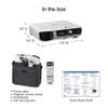 Epson Pro EX7280 3-Chip 3LCD WXGA Projector 4000 Lumens Equal Color and White Brightness, HDMI, Built-in Speaker, 16,000:1 Contrast Ratio view 4