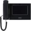 Aiphone IX-MV7-HB IP Addressable Hands-Free or Handset Master Station, Black; 7" TFT LCD Touchscreen; Hands-Free or Push-to-Talk Communication; 8 Customizable Speed Dial Buttons; 600 Ohms Audio Input view 2