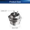 Heyiarbeit Silver GX16 7A 3P Aviation Connector Male Wire Panel Power Chassis Fittings Metal Connector Aviation 1Pcs view 2