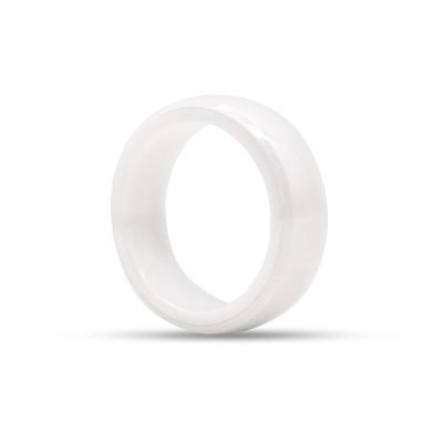 COLMO Model 3 Smart Ring Accessory for Tesla Model 3 Key Card Key Fob Replacement Ceramic RFID Smart Ring US 11Support Customization Fast Priority Delivery Worldwide (7mm US 10 White)