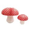 TOYANDONA 2pcs Mushroom Shape Lanterns Decorative Hanging Festival Lanterns for Boys and Girls Birthday Parties Decor Lightweight Portable Cute Cartoon Design view 1