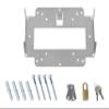LANCOM Wall Mount + Lock (LN, Bulk 10) with Loading Key view 1