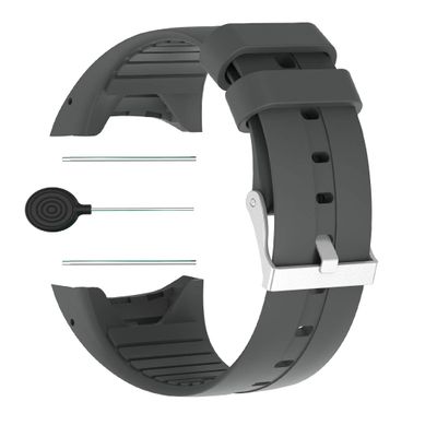 Huwokxix Watch Strap compatible with Polar M400,Adjustable Silicone Sports Strap Replacement Band for Polar M400 Smart Watch