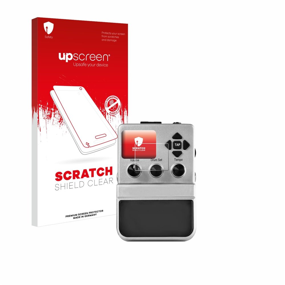 upscreen Scratch Shield Screen Protector Compatible with Singular Sound BeatBuddy - HD-Clear, Anti-Fingerprint
