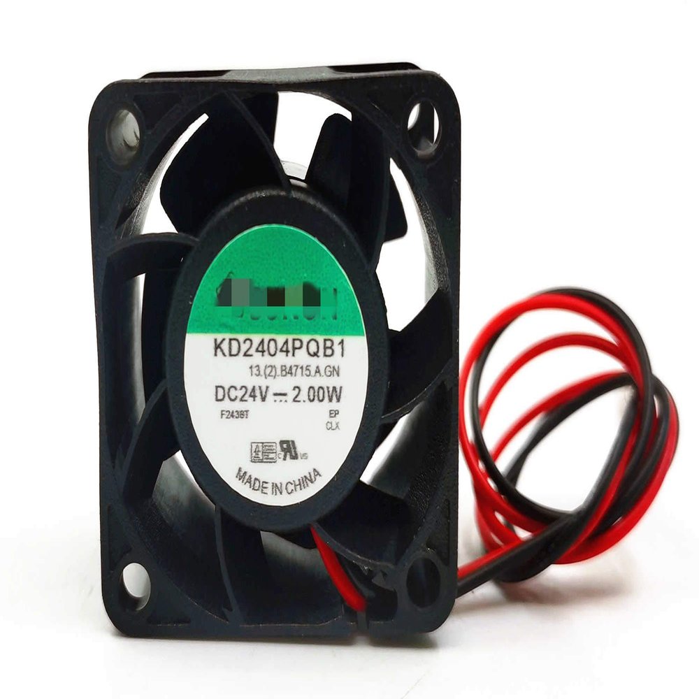 For SUNON KD2404PQB1 13.(2).B4715.A.GN DC 24V 2.0W 40x40x28mm 2-wire Server Square Fan