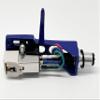 Cartridge, conical Stylus, needle with mounting bolts and Blue Headshell for DENON DP57L, DP59L, DP60L, DP72L, DP30L, DP35F, DP37F view 2