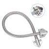 Armored Loop Power Transfer, Door Wire Conduit Flexible Gooseneck Door Cable Protector, Stainless Steel Exposed Mounting Sleeve, Access Wire Protector for Access Control System Video Line Door Lock view 3