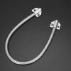 Armored Loop Power Transfer, Door Wire Conduit Flexible Gooseneck Door Cable Protector, Stainless Steel Exposed Mounting Sleeve, Access Wire Protector for Access Control System Video Line Door Lock view 4