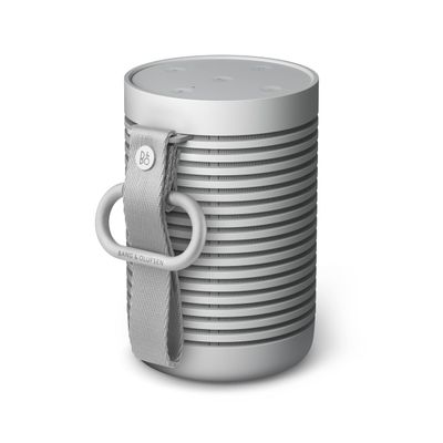 Bang & Olufsen Beosound Explore - Wireless Portable Outdoor Bluetooth Speaker, IP 67 Dustproof and Waterproof, Grey Mist