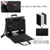 CURMIO Tote Bag with Rubber Handle, Rolling Carrying Bag with Wheels Compatible with Apple iMac 21.5 inch Desktop Computer, Black, Patented Design view 3