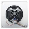 Rockville Pair MS81 8" Metal 70V/25V Commercial Ceiling Speakers, 20W RMS 8-Ohm Bypass, 70Hz-20kHz, Volume Knob, for Background Music and Paging view 2