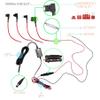 15ft Car Dash Cam Hardwire Kits,DC 5.5mm Head Charge Cable Tools w. Mini(ACS)/LP Mini(ACN)/ATO(ATC or ACU)/Micro2(ACZ) Fuse for NuCam WR & Galaxy Projector etc view 4