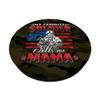 My Favorite Soldier Calls Me Mama US Flag Military Army Mom PopSockets PopGrip: Swappable Grip for Phones & Tablets view 2